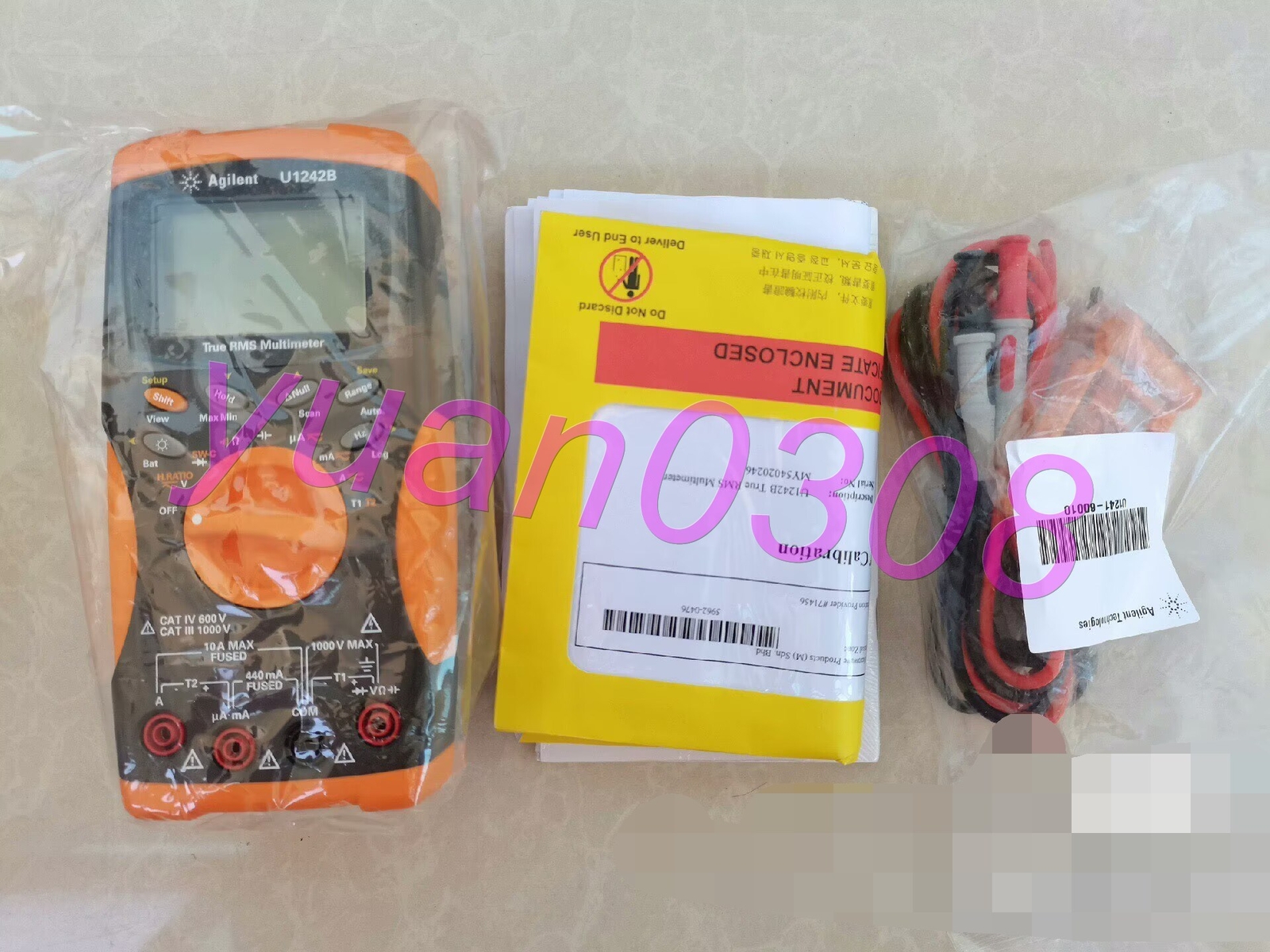 1PSC NEW agilent U1242B Digital multimeter Via DHL or FedEX