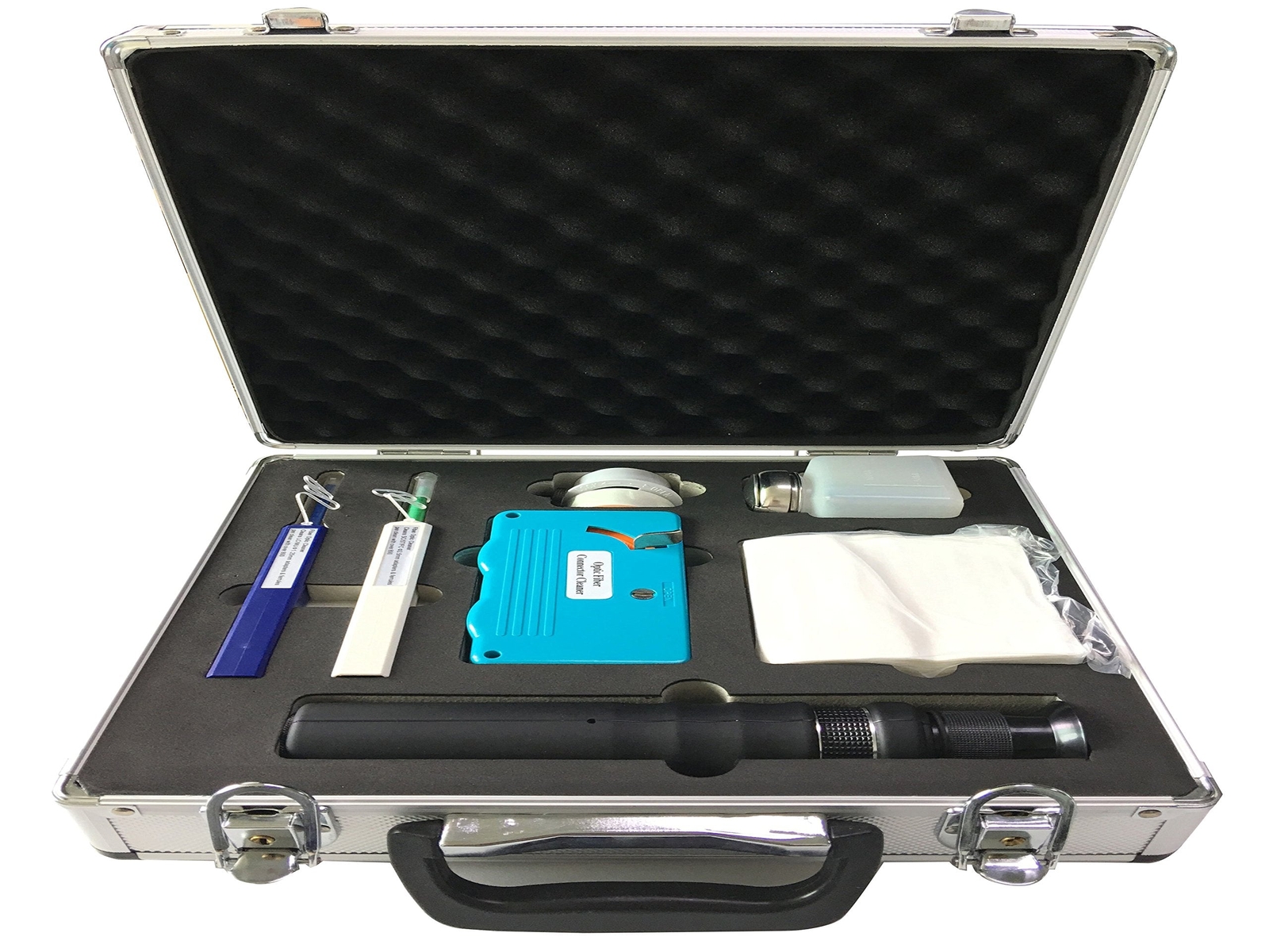 Fiber Cleaning Kit Fiber Optic Adapter Coupler Connector Network