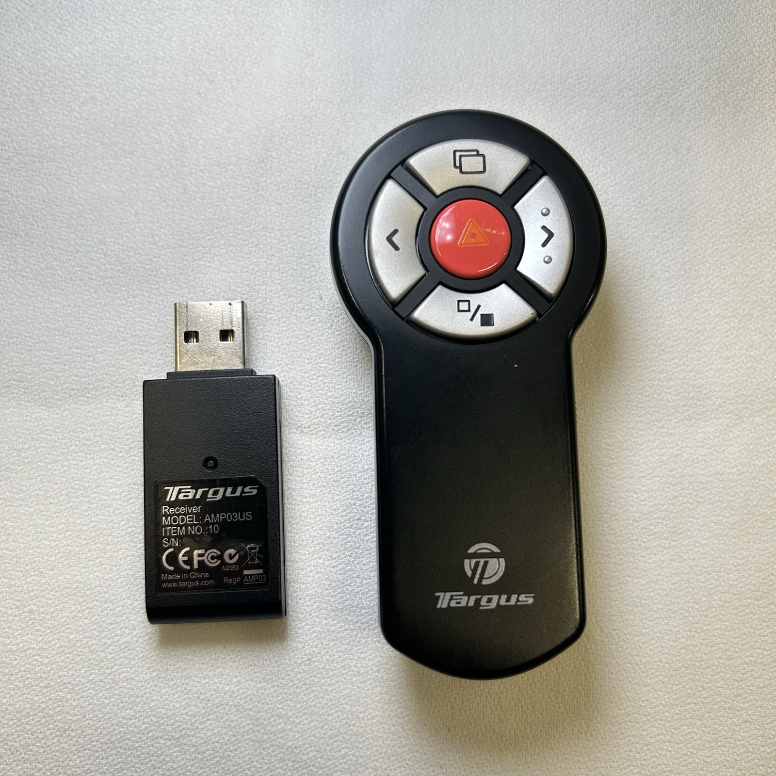 Targus Wireless Presenter with Laser Pointer Model:AMP03US