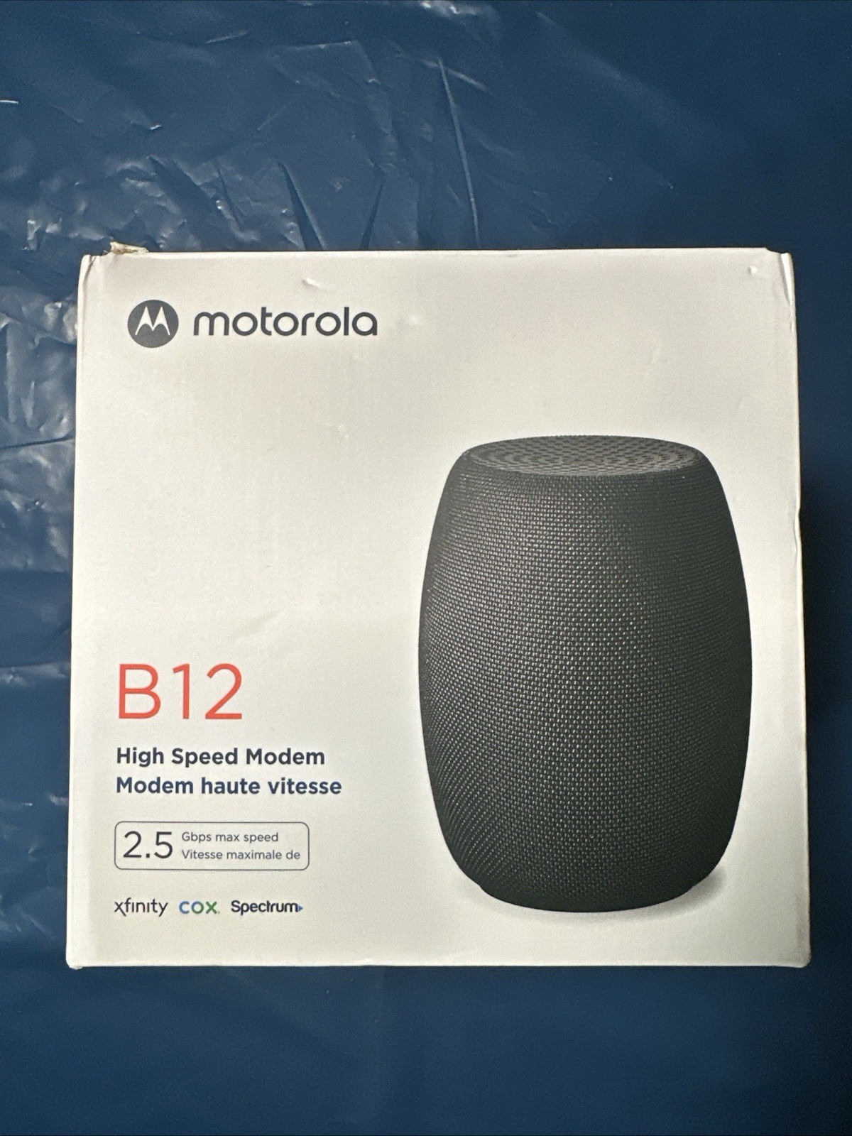 Motorola B12 - Advanced Compact Cable Modem | Pairs with Any WiFi Router