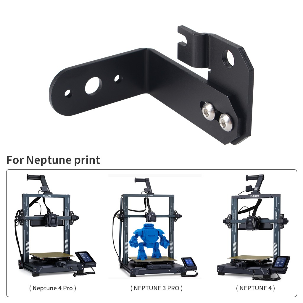 Metal Adjustable Touch Mount Bracket for Elegoo Neptune 3/4