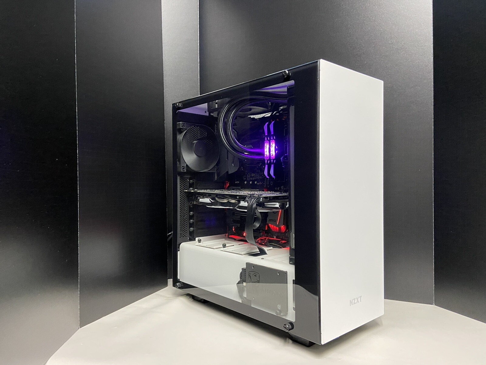Custom Built Gaming PC + Keyboard, Mouse, Curved Monitor (READ DESCRIPTION)