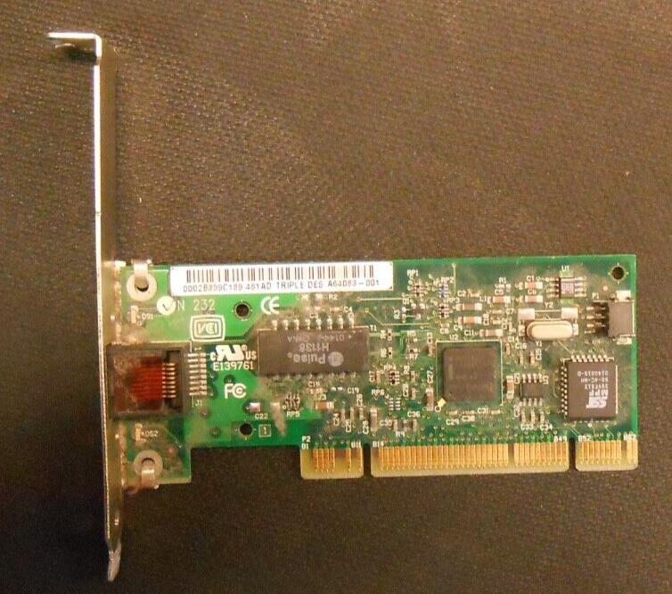 Intel PRO/100S E-G021-01-2709 749006-002 PCI ETHERNET A64083-001