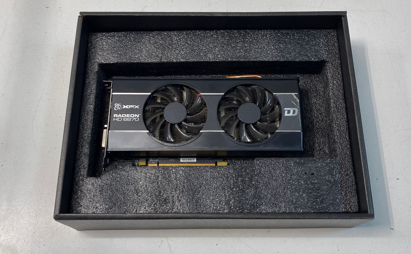 XFX Radeon HD 6870 1GB GDDR5 Graphics Card Double Dissipation Untested As-Is