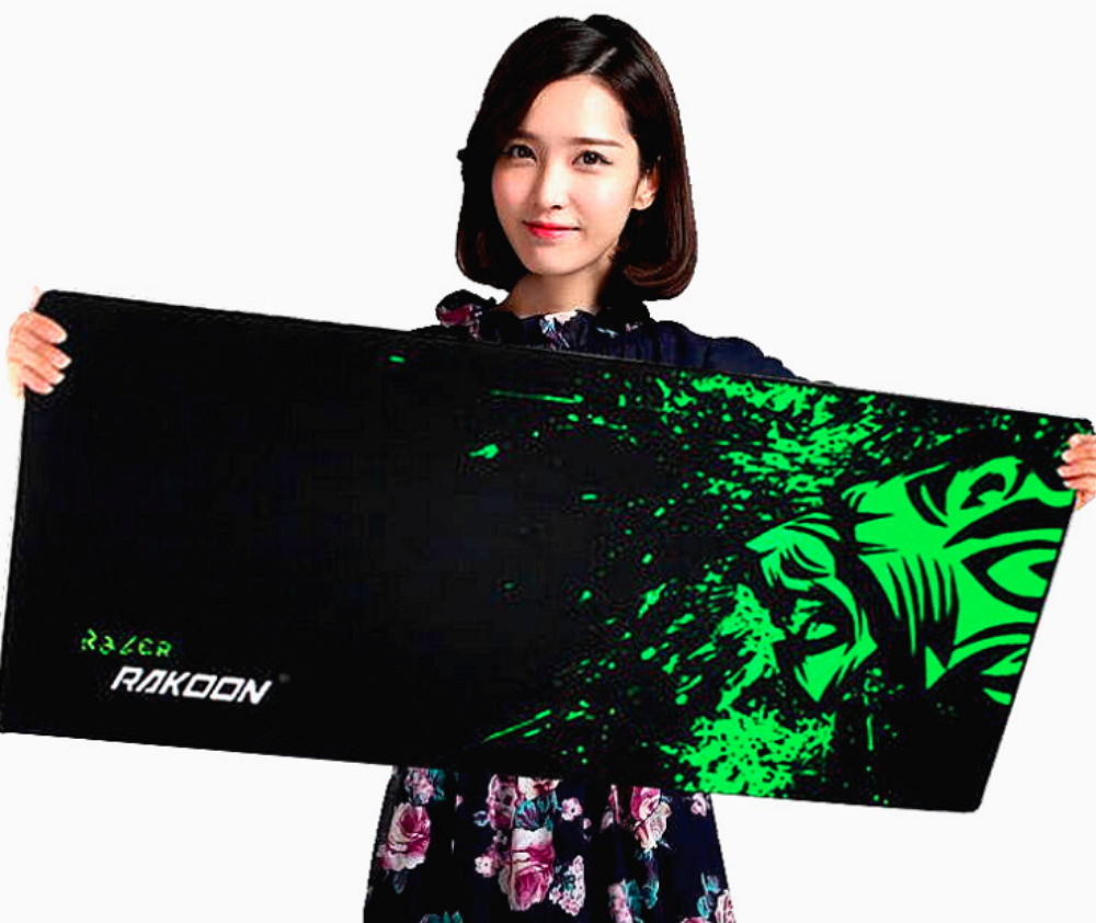Large XXL Gaming Mouse Pad 900x400x3mm Extended Desk Mat Non Slip Keyboard Mouse