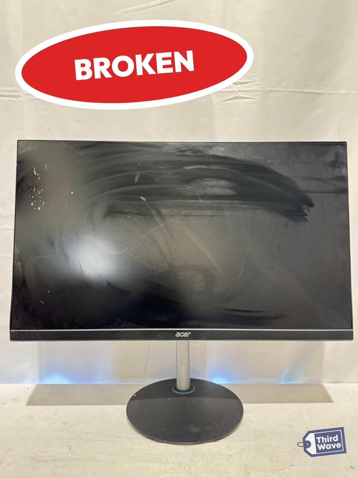 (BROKEN) Acer Nitro 27in Gaming Monitor IPS LED 180Hz 0.5ms FreeSync HDMI DP (1)