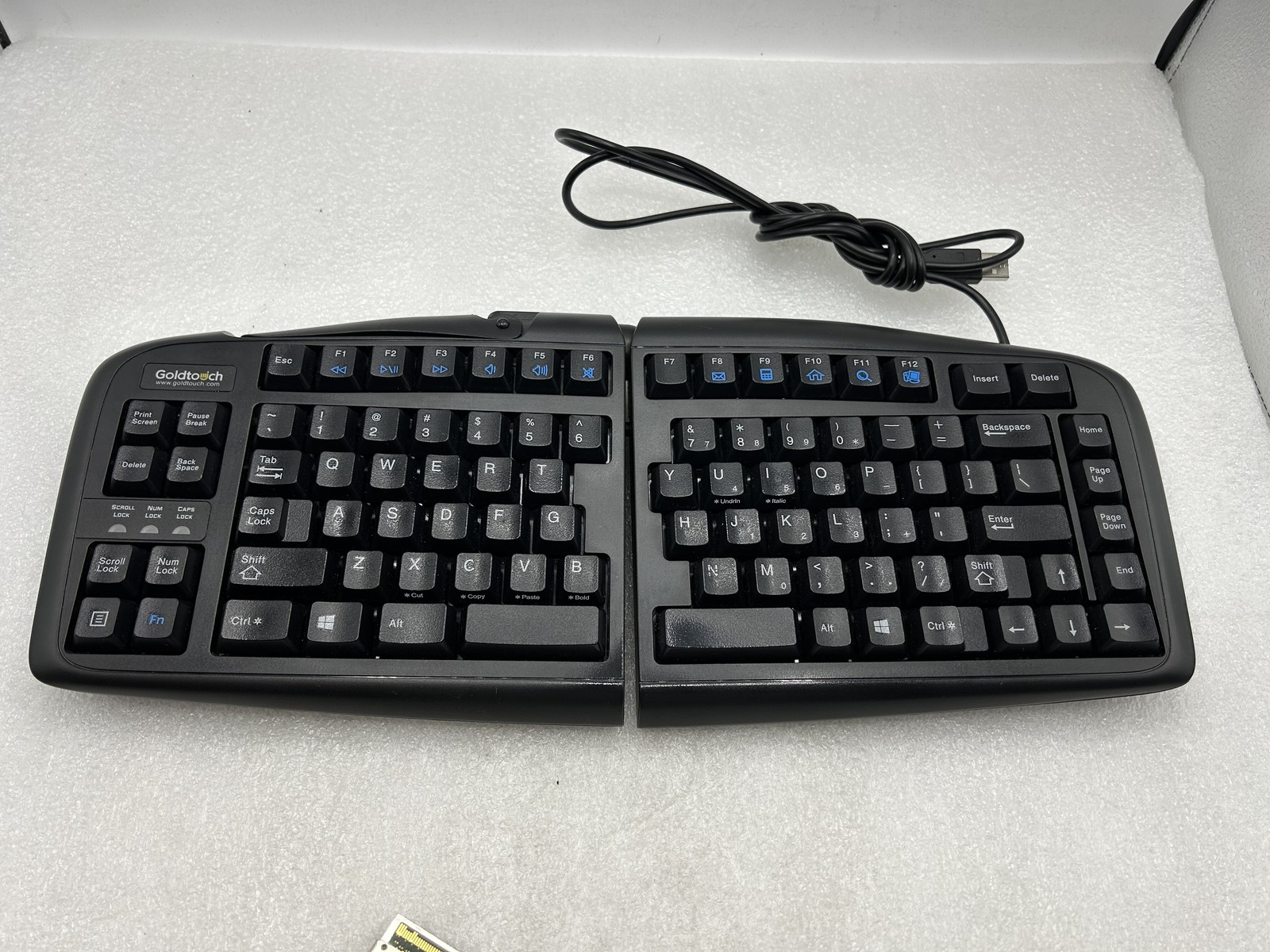 Ergonomic KEYBOARD Goldtouch PC & MAC USB WIRED Black GTU-0088 SK-2730 FREE S/H