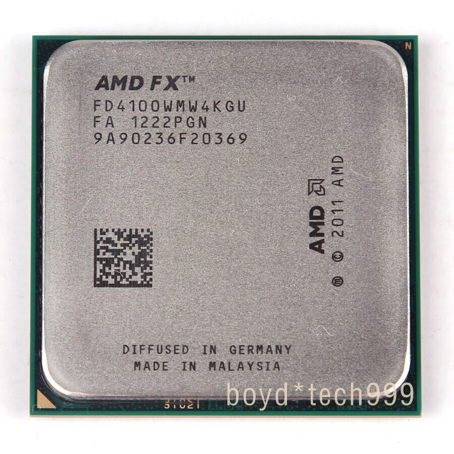 AMD FX-Series FX 4100 FX 4130 FX 4300 FX 6100 FX 6130 Socket AM3+ CPU Processor