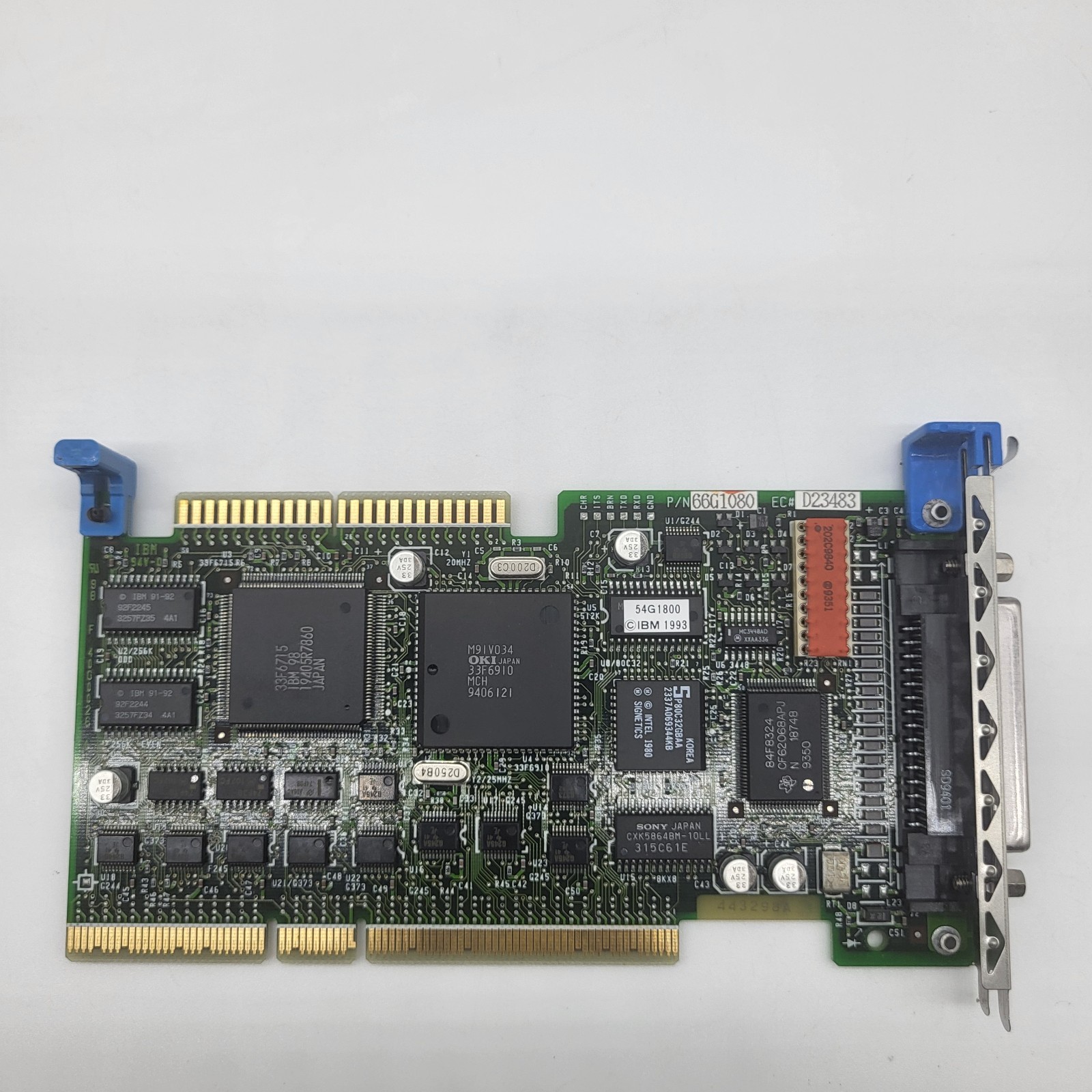 IBM 66G-1080 SCSI A/16 MCA Controller Card PS/2 PS/55 NOS Japan