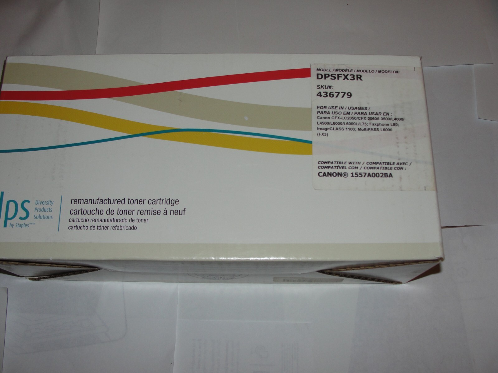 Canon 1557A002BA Remanufactured Toner Cartridge SPS