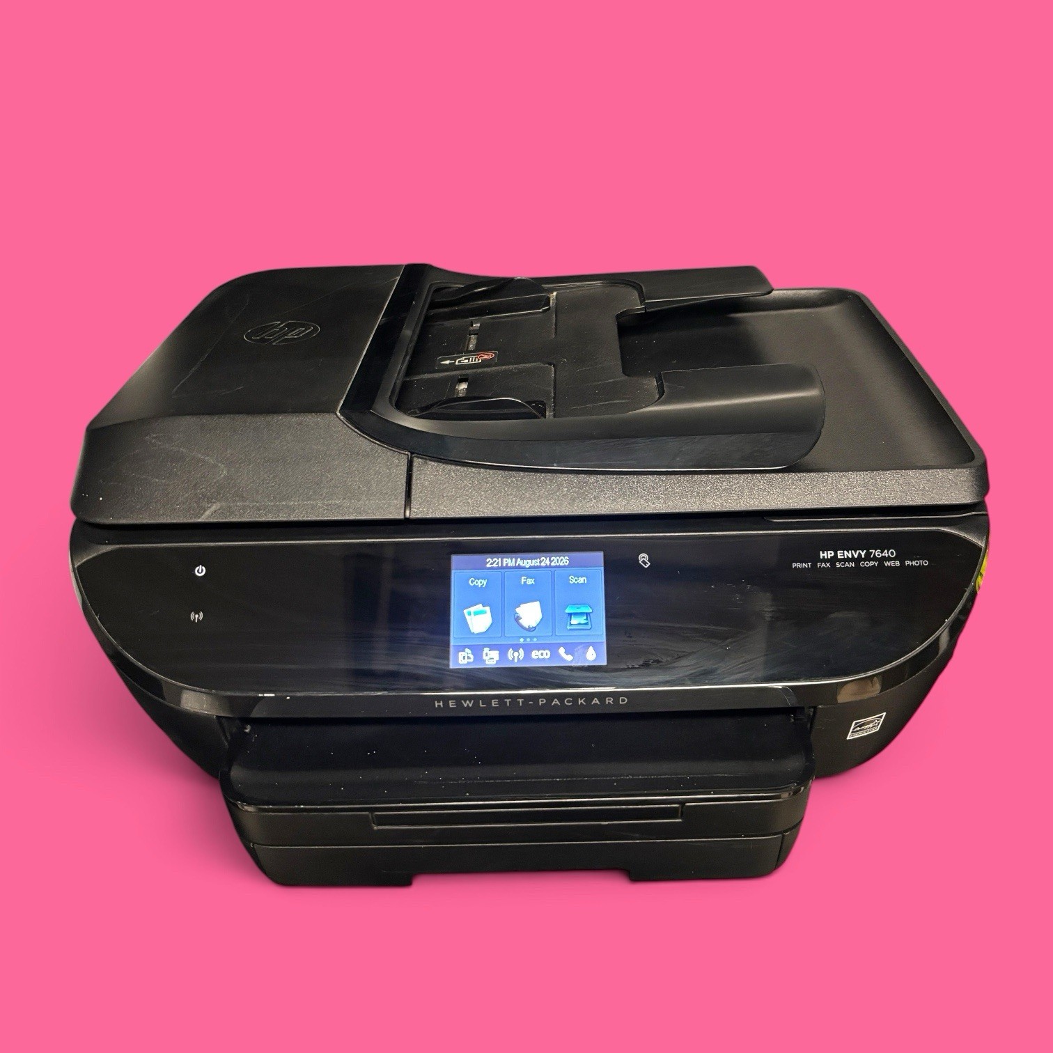 HP Envy 7640 Series 7645 All-in-One WiFi Color Inkjet Printer With Ink