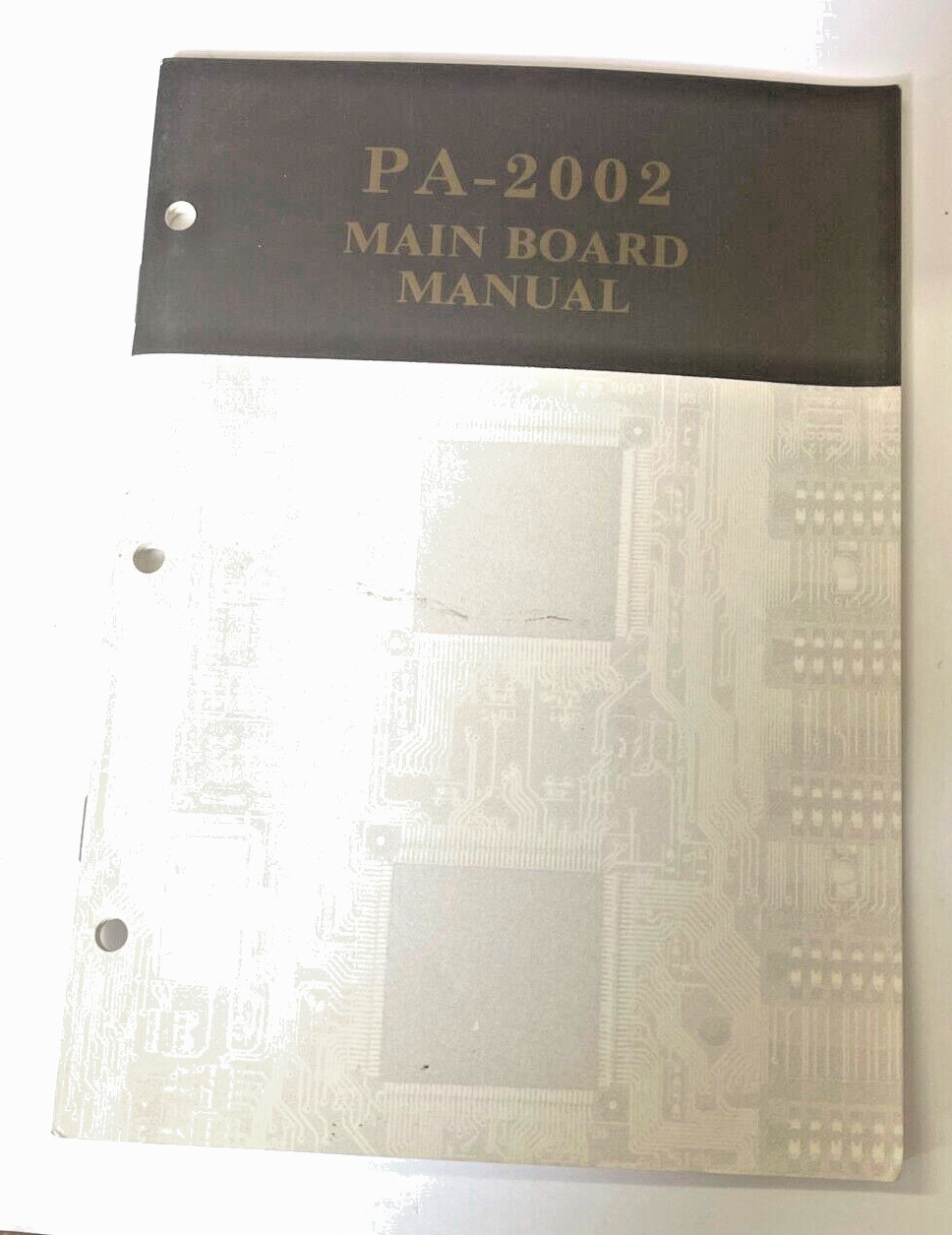 RARE VINTAGE ORIGINAL OEM FIC PA-2002 MOTHERBOARD MANUAL RM00MSBX23