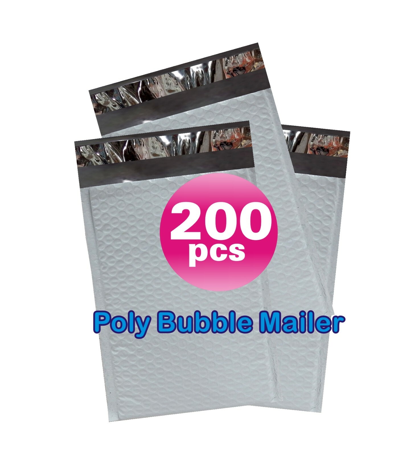 SuperPackage® 200 #5  10.5 X 15 Poly Bubble Mailers Padded Envelopes