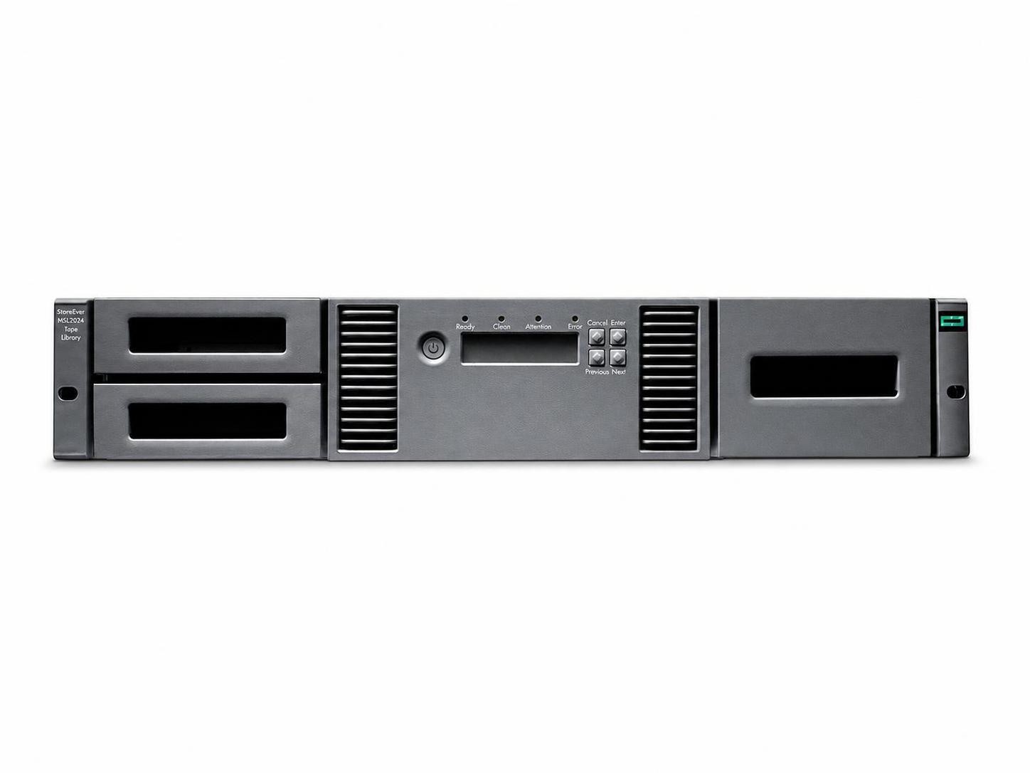 HP StorageWorks MSL2024 Tape Library 2U Rack Mountable Unit