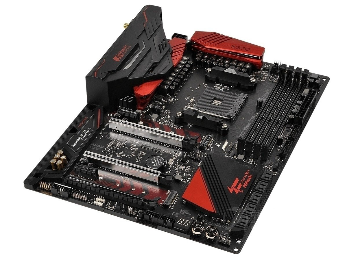 Suitable for ASROCK FATAL1TY X370 gaming motherboard AM4 DDR4 64G DVI+HDMI ATX