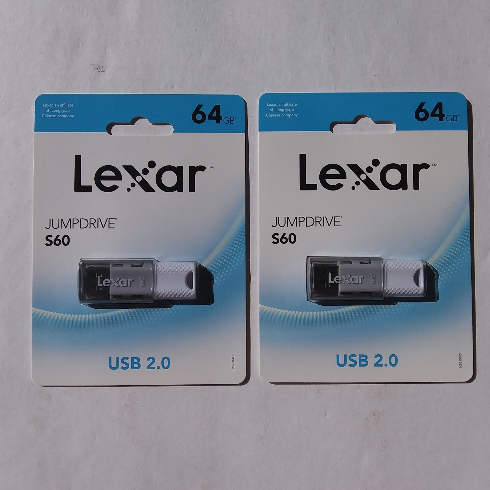 Lexar JumpDrive S60 64GB USB 2.0 Flash Drive Stick Memory Storage New Sealed (2)