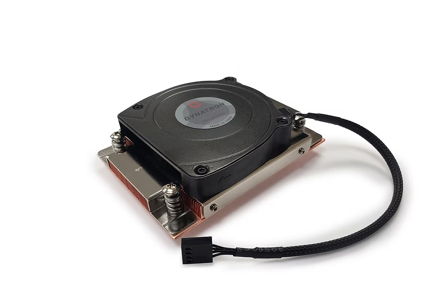 Dynatron A45 AMD Ryzen Socket AM4 AM5 Active 1U Rackmount 105W CPU Cooler