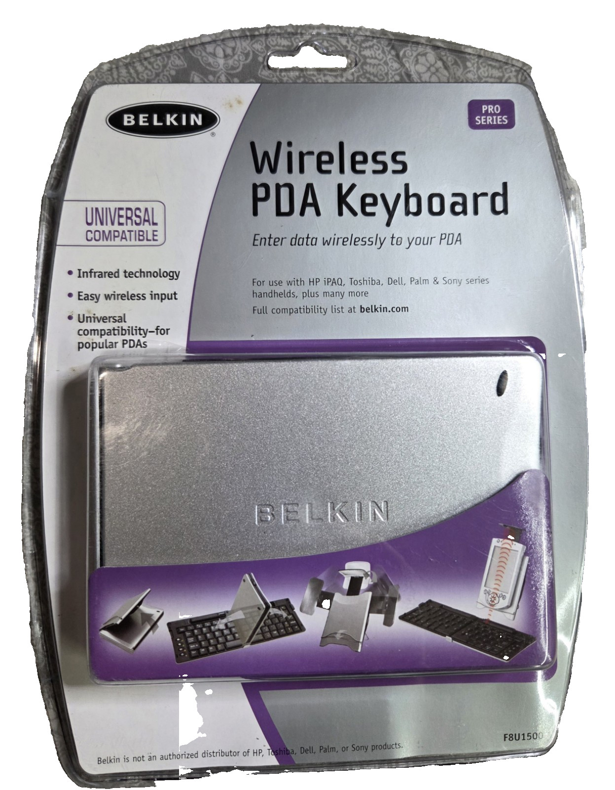 Belkin Wireless PDA Keyboard Pro Series FSU1500
