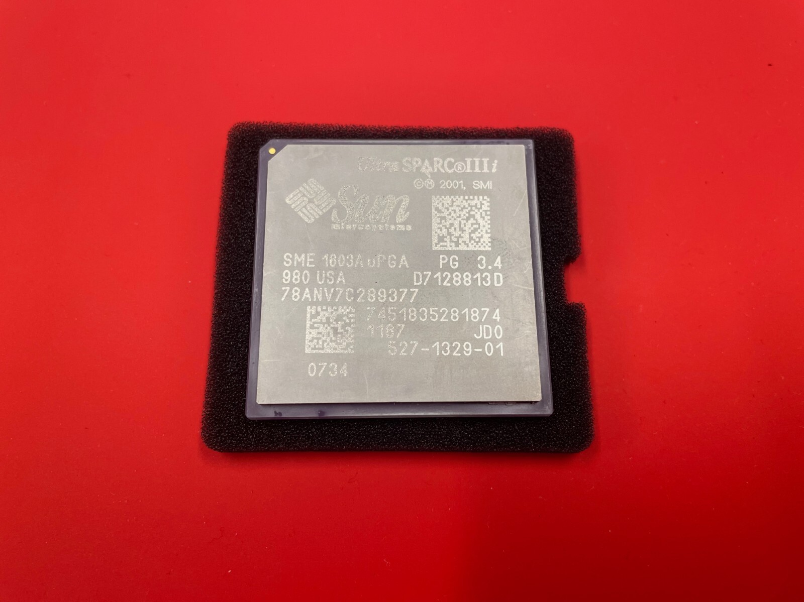 Sun UltraSPARC IIIi CPU, 527-1329
