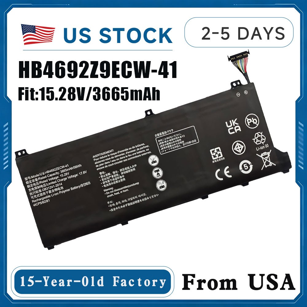 HB4692Z9ECW-41 Battery for Huawei MateBook D 14 2020 NOBELB-WAH9C HB469229ECW-41