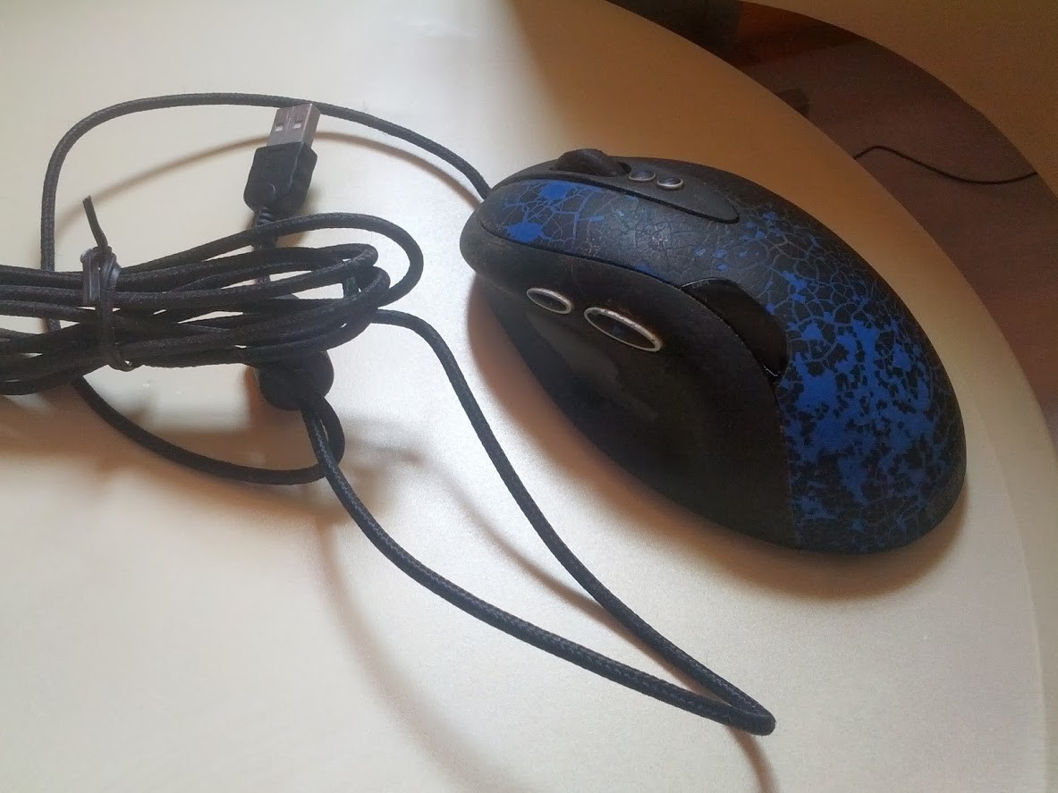 Philips SPK7234 USB Wired Computer Mouse - Black