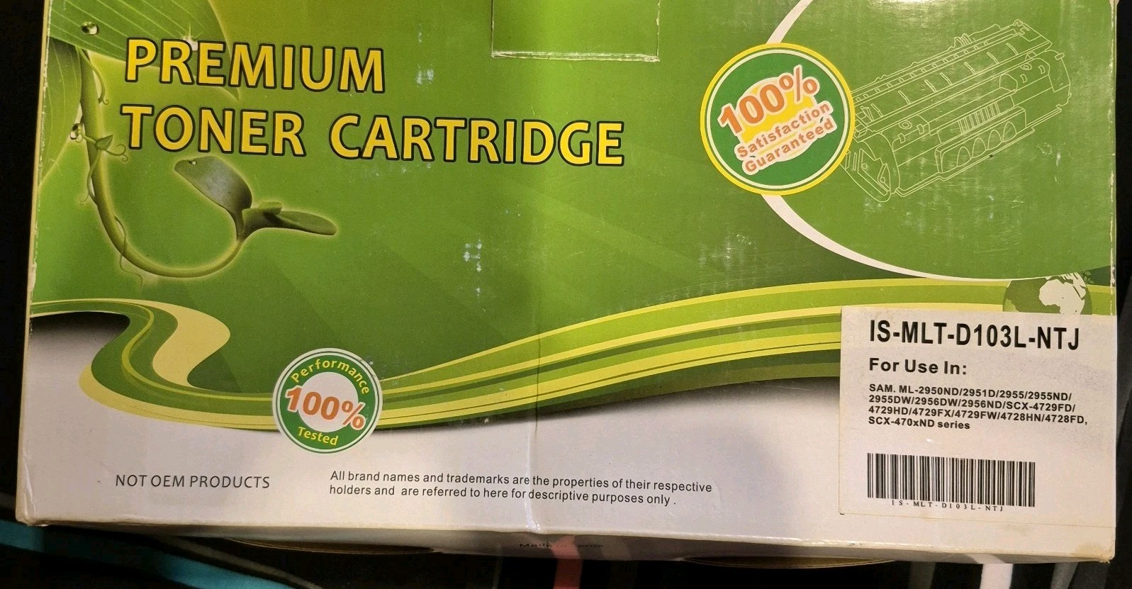 PREMIUM TONER LAZER CARTRIDGE IS-MLT-D103L-NTJ