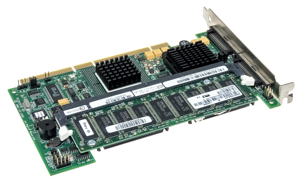 DELL 0NK025 PERC4/DC DUAL U320 SCSI 128MB PCIX BATTERY