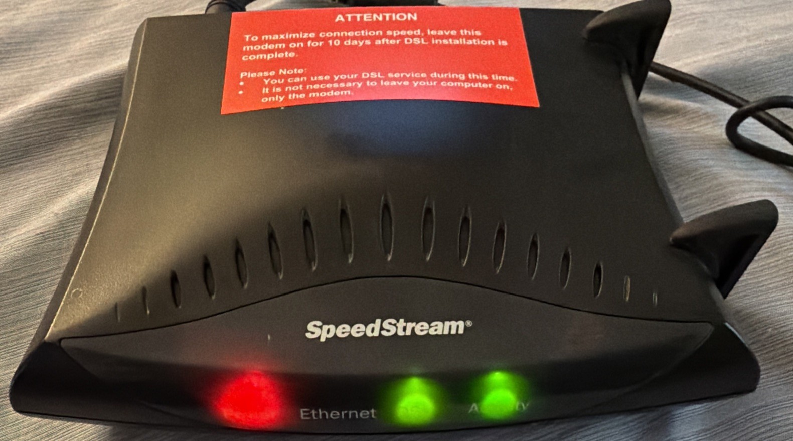 Efficient Networks SpeedStream 5100 (12A-5100-701) 24 Mbps -  No Power Supply