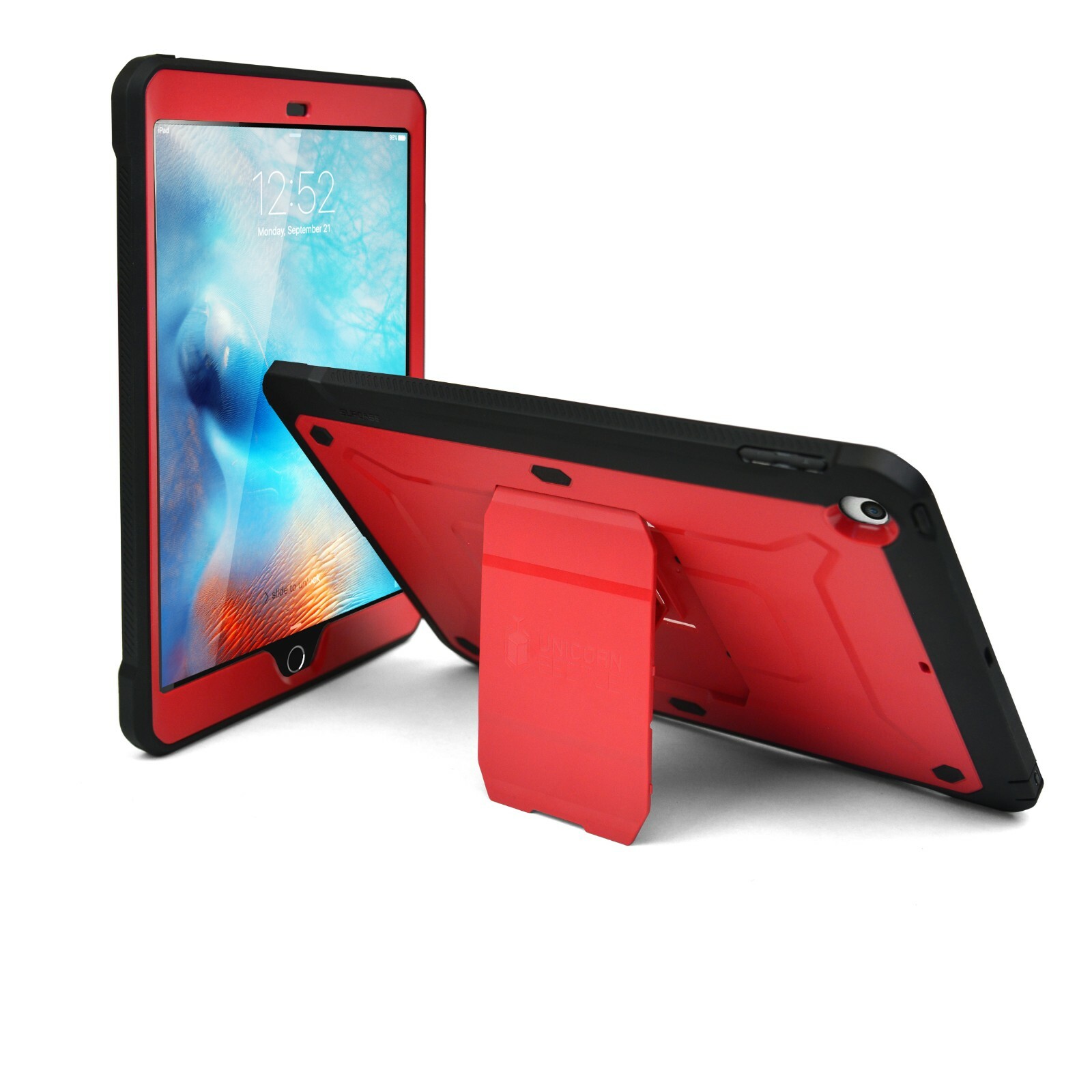 Apple iPad 9.7 2017 2018 Case UBPRO Cover Kickstand SPECIAL Limited Edition RED
