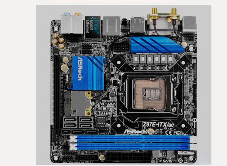 For ASRock Z97E-ITX/ac Desktop Motherboard Z97 SATA3 USB3.0 LGA 1150