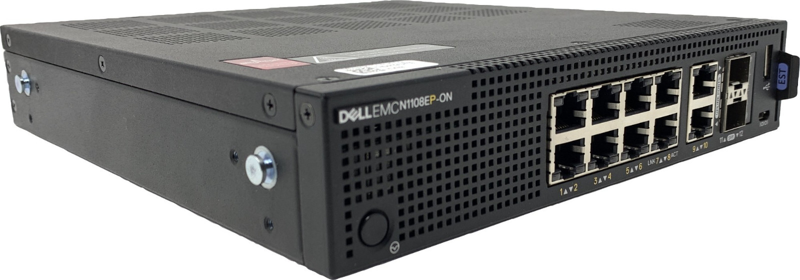 Dell HK2G1 Networking N1108EP-ON PoE Switch 8 x 1GbE RJ45 2x GbE SFP 210-ARUK 