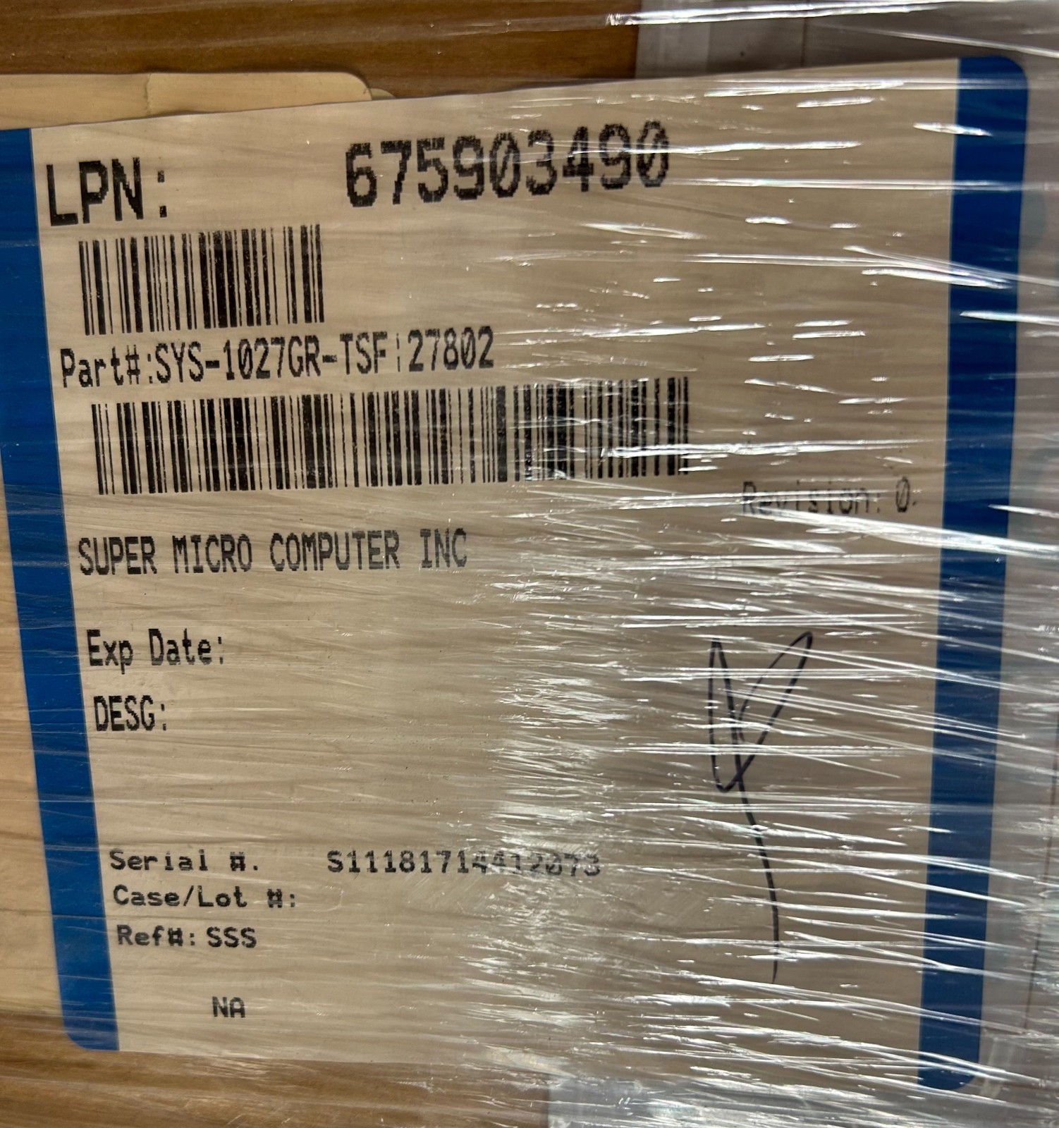 Supermicro SYS-1027GR-TSF Computing Power Server NS