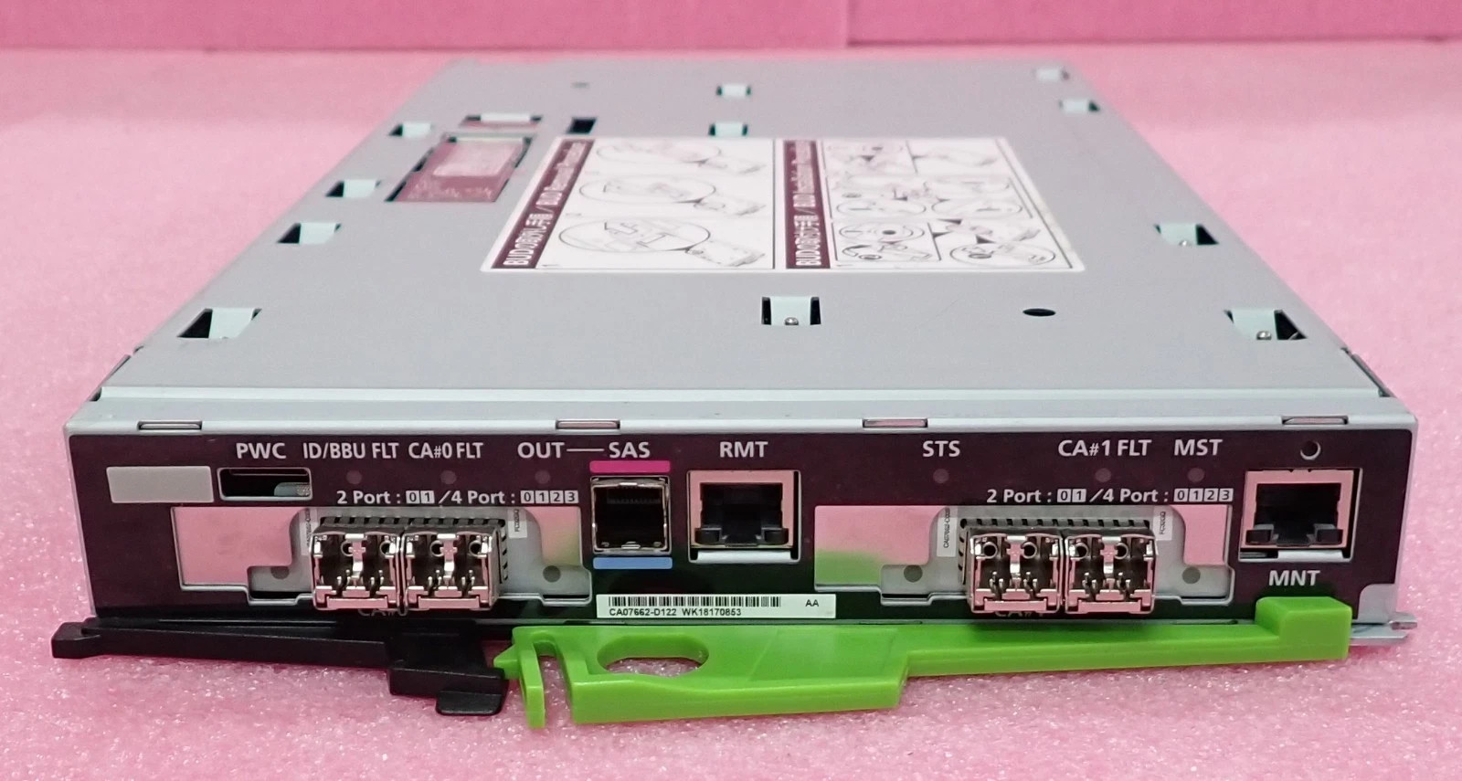 Fujitsu Eternus DX200 S4 Controller Module CA07662-D122 + 2x FC32GQ CA07662-C009