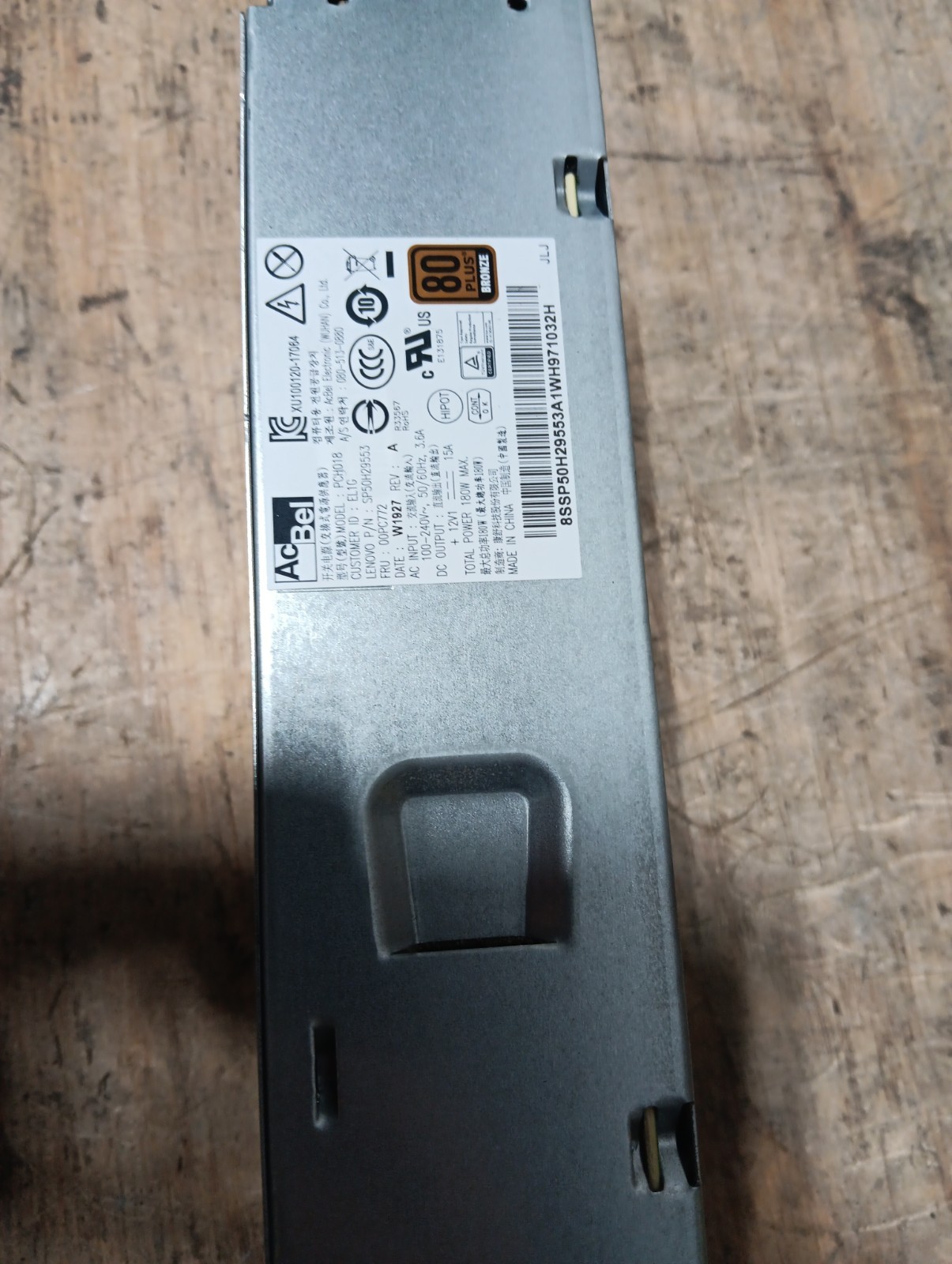 ACBel PCH018 6-Pin 180W SFF Desktop Power Supply