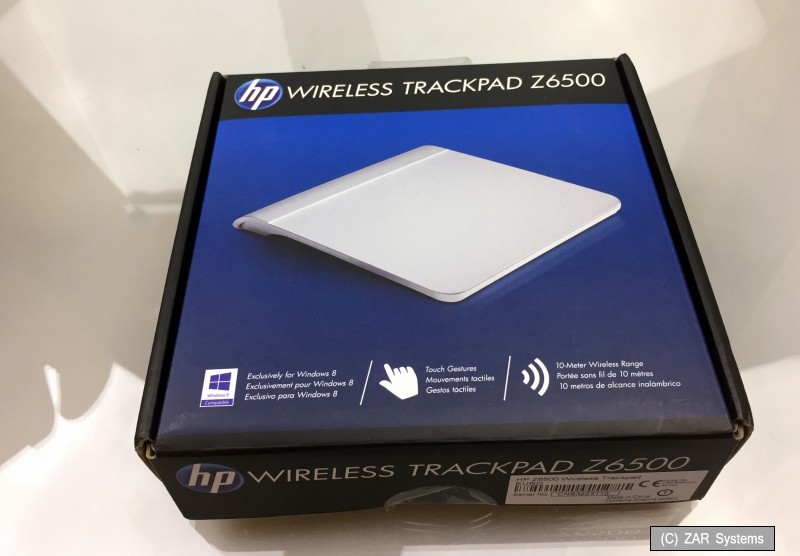 HP Z6500 Trackpad Silver Wireless H4F06AA for Pavilion 15, x2, Spectre x360 NEW