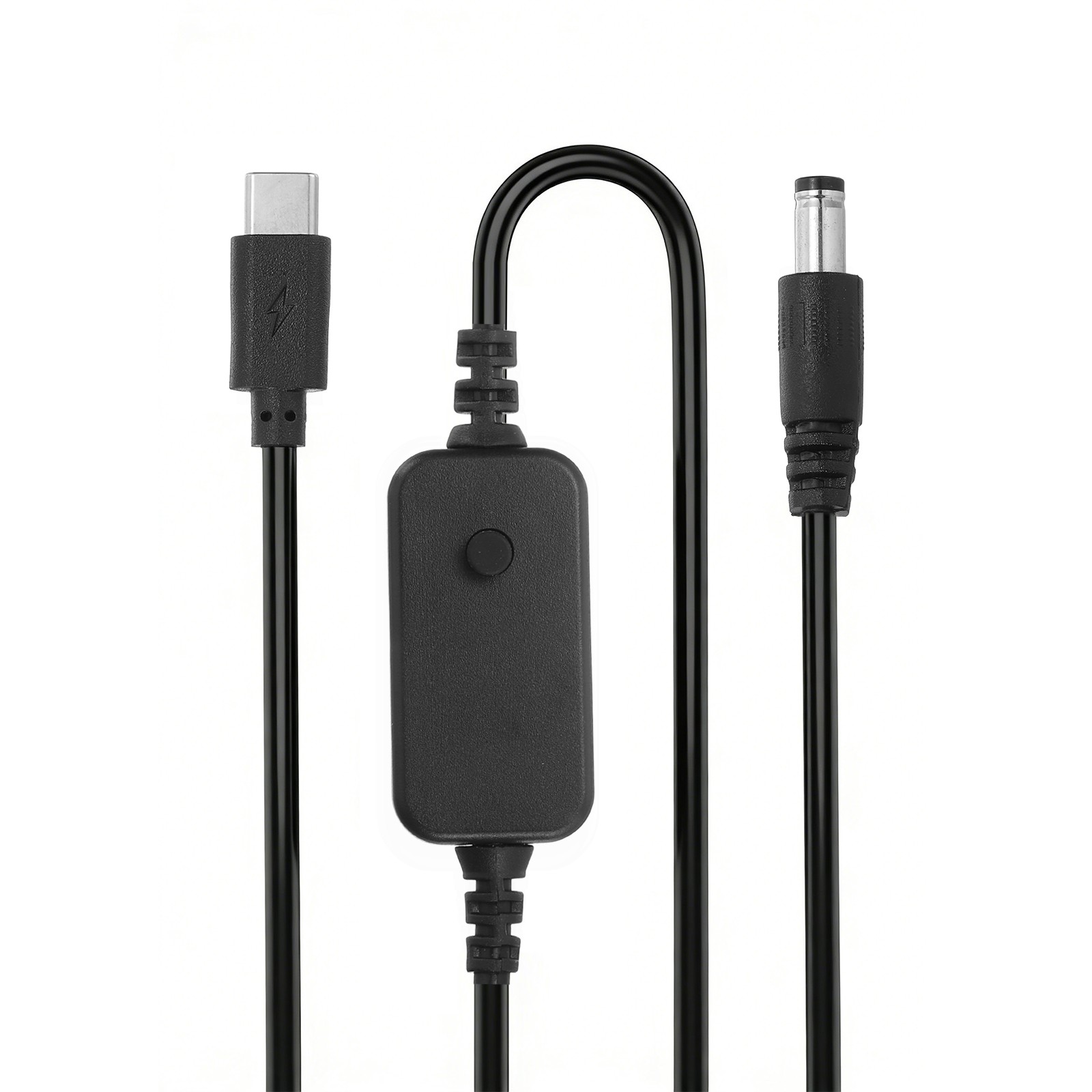1.18m/3.9ft USB C to DC PD Adapter, 5V 9V 12V 15V 20V PD Trigger Cable