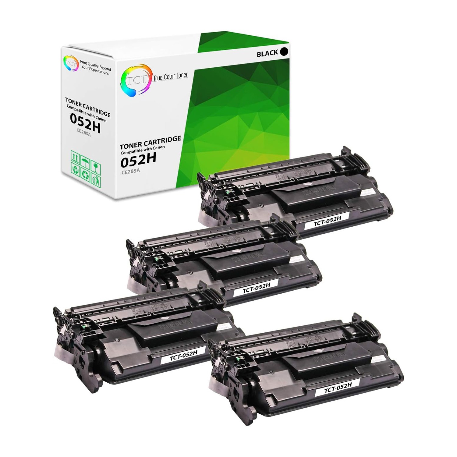 4Pk TCT 052H For Canon ImageClass MF426dw MF424dw Compatible Toner Cartridge