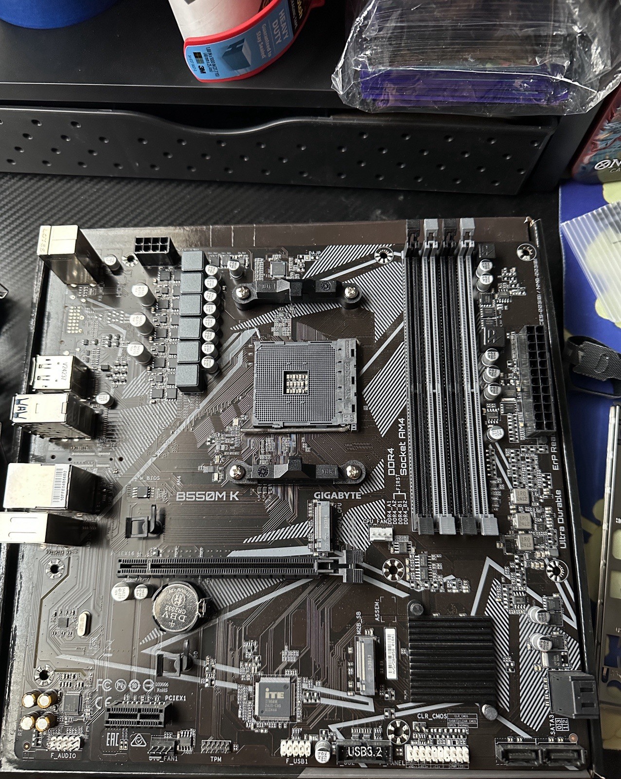 GIGABYTE B550M K AM4 (Rev 1.0) Micro-ATX AMD Motherboard