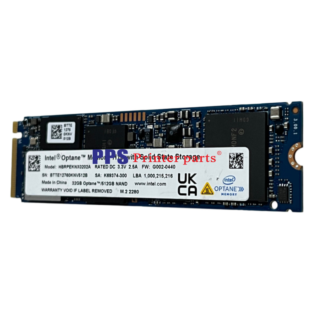 Intel Optane H10 512GB+32GB Memory NAND M.2 2280 Solid State Drive HBRPEKNX0202A