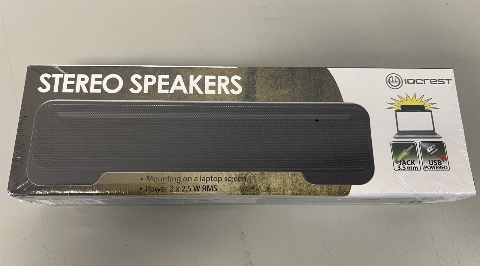 NEW SEALED Syba CL-SPK20138 USB Laptop Sound Bar Clip-On Speaker Stereo BULK LOT