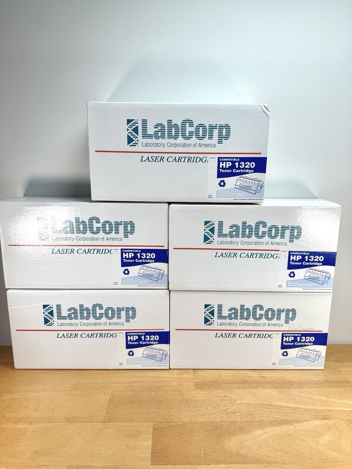 Lot of 5 HP Compatible Q5949X 49X Black Toner Cartridge for LJ 1320 3390 3392