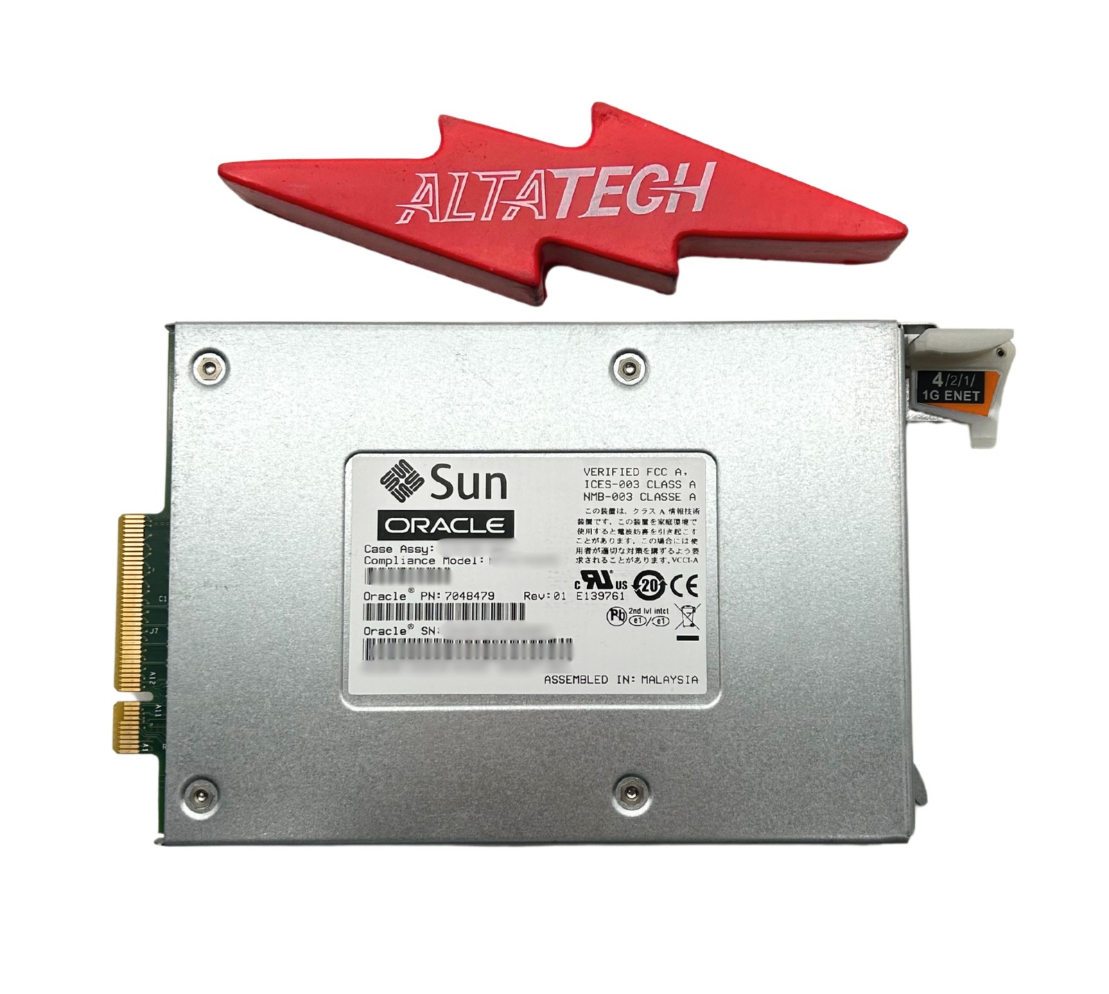 Oracle 7048479 4-Port Module PCI Express 2.0 UTP