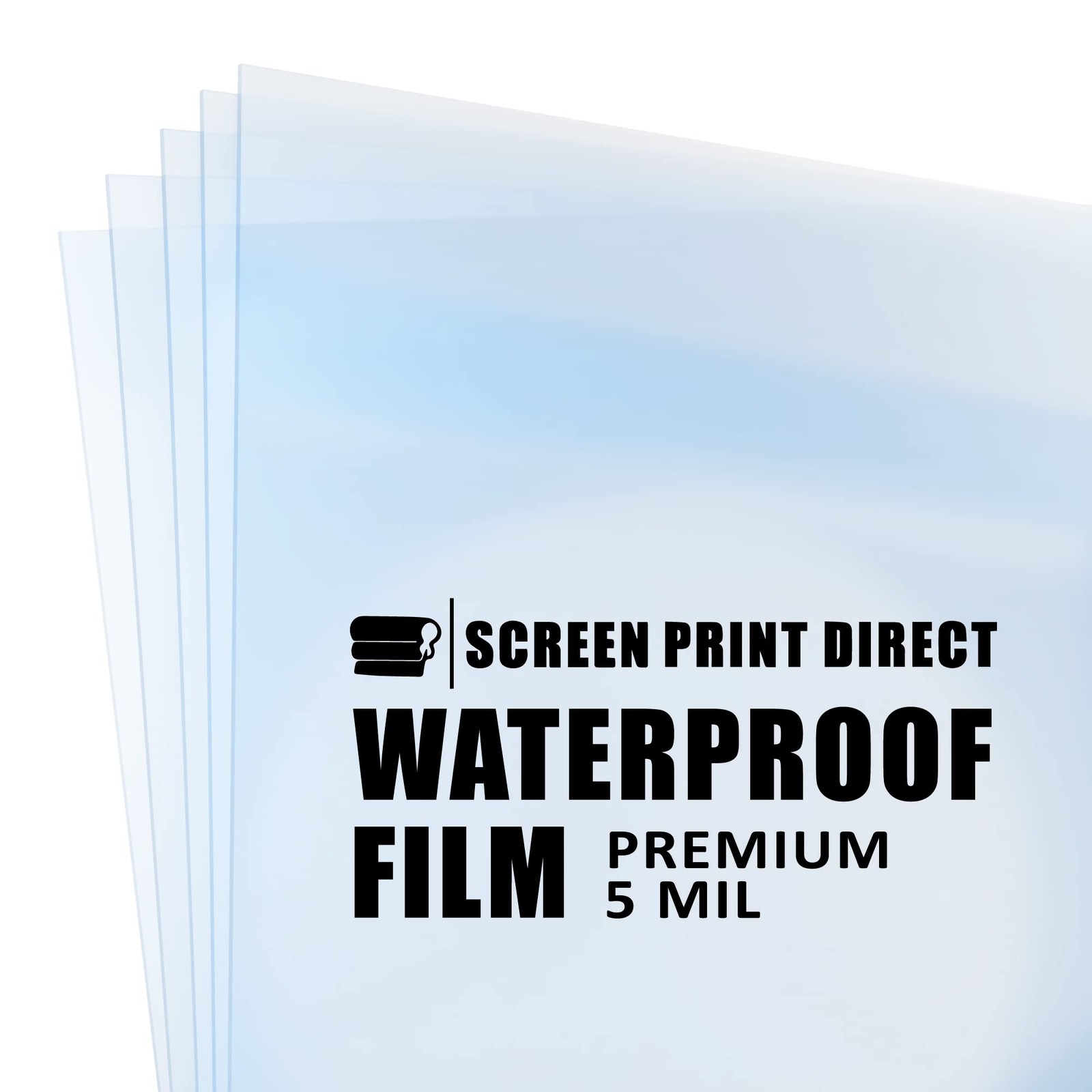 25 PCS 13x19 Inch Waterproof Inkjet Transparency Sheets Silk Screen Film