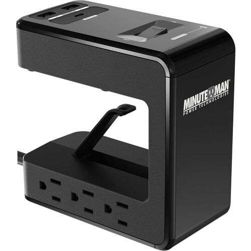 Minuteman MMS-DSK6U3 6-Outlets Surge Suppressor/Protector