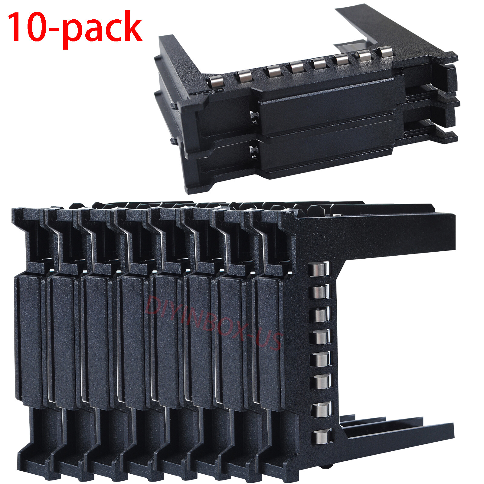 10-pack New for Dell RJ8J9 14th-16th Gen 2.5" HDD Blank/Filler Tray Caddy