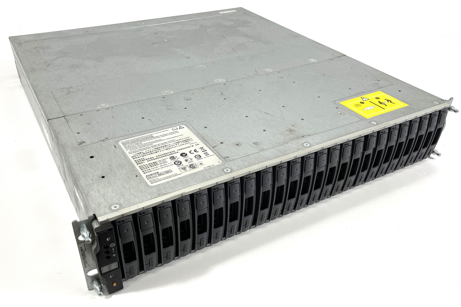 NetApp DS2246 24-Bay 2.5" Storage Shelf w/ 2x IOM6 & 24x Caddies - NAJ-1001
