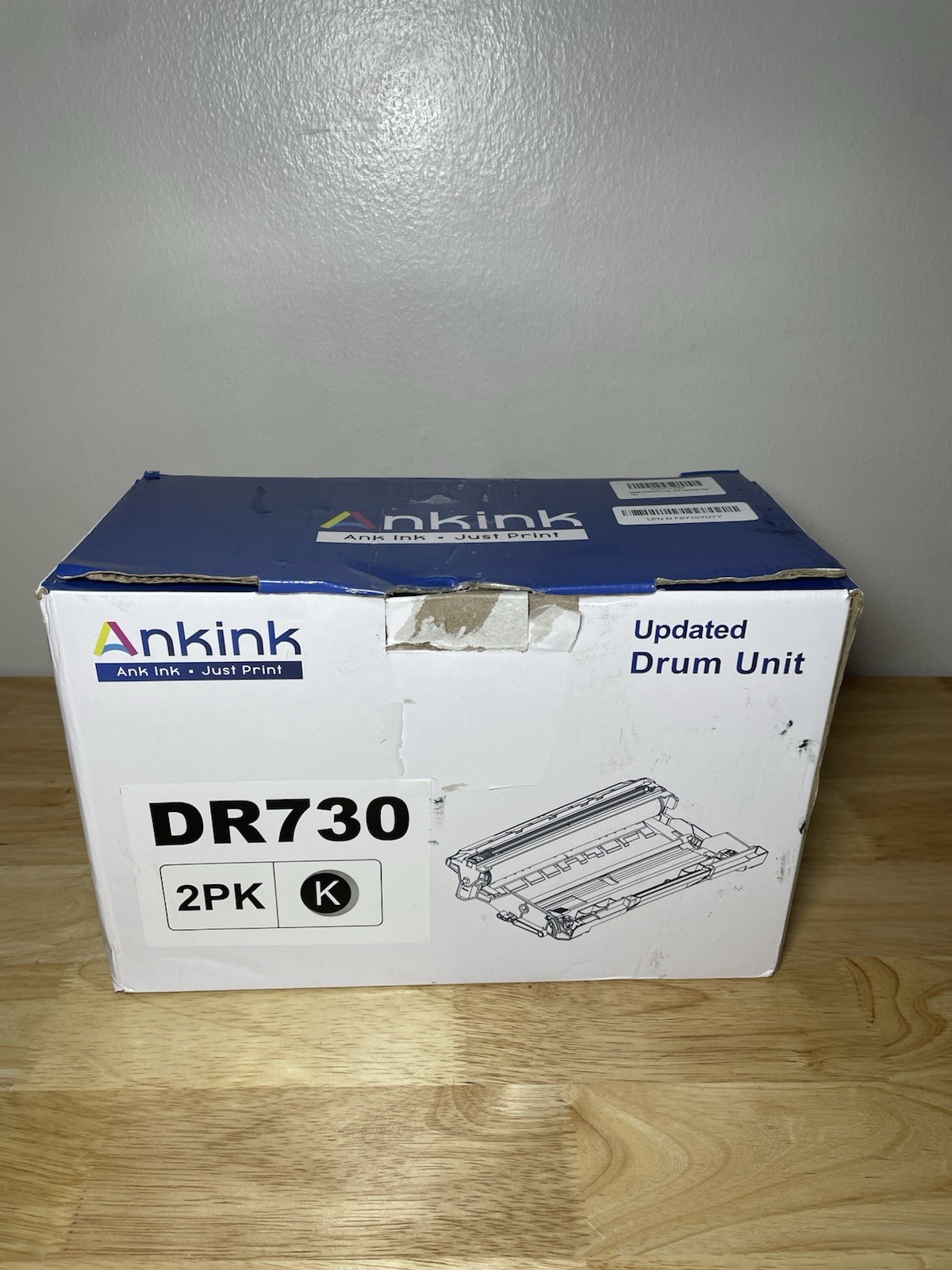 Ankink DR730 Compatible Drum Unit 2-Pack For Brother HL-L2350DW MFC-L2710DW
