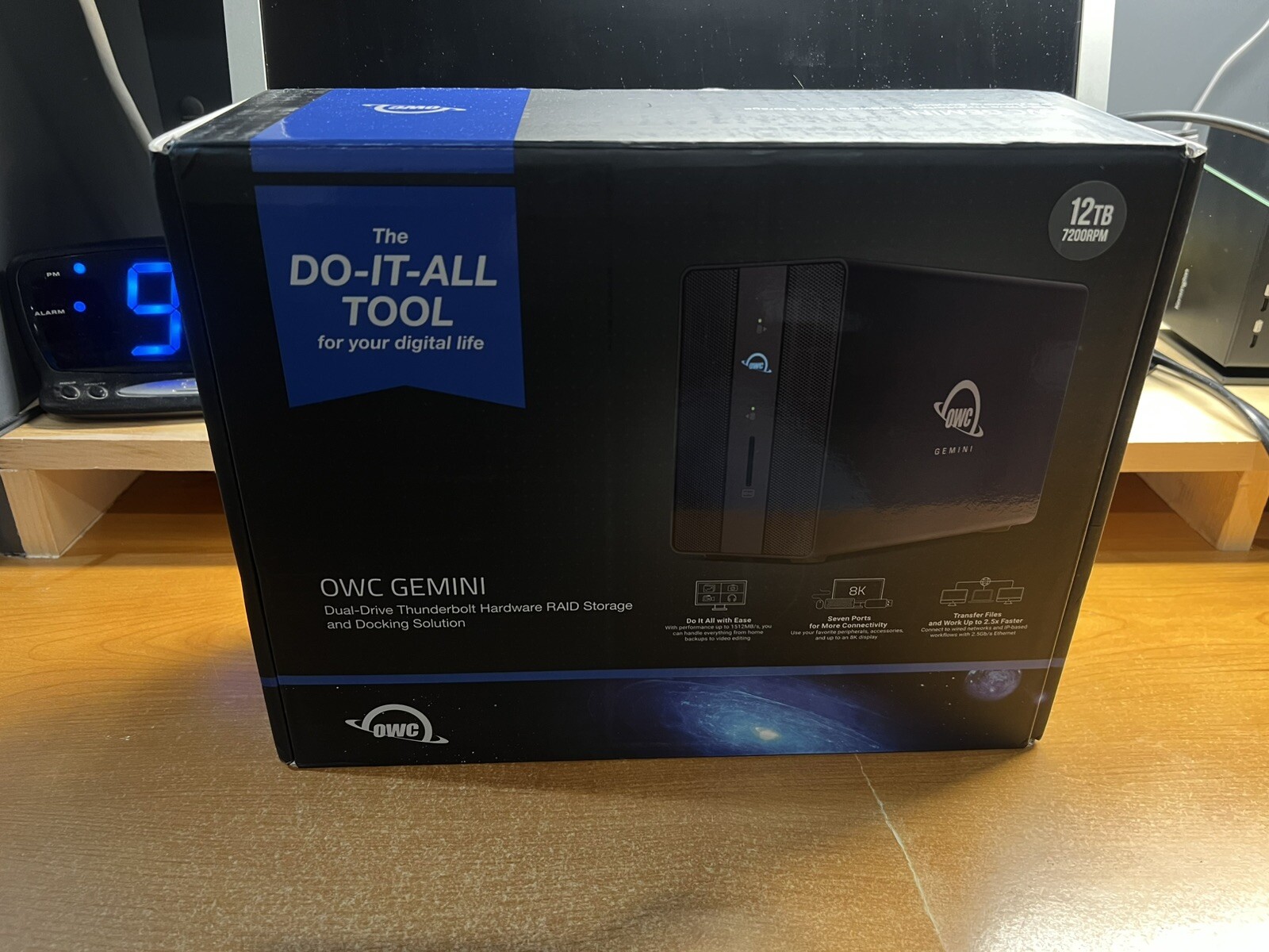 OWC Gemini 12TB (2X 6TB) Thunderbolt Dock 