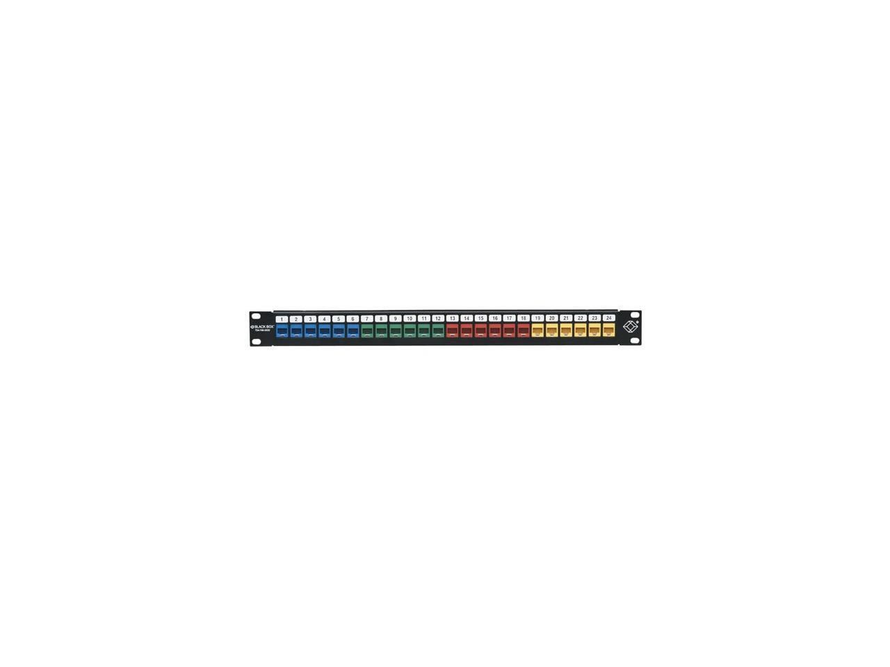 PATCH PANEL MULTIMEDIA 1U 24PT
