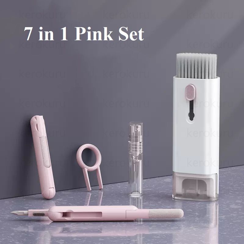 7-in-1 Cleaning Kit Computer Keyboard Cleaner Brush Earphones Cleaning Pen